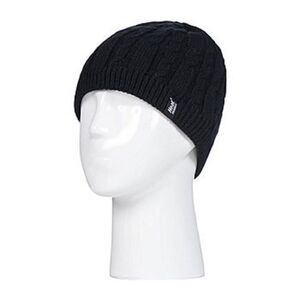 Heat Lockers Cable Knot Womens Beanie OSFM NWT